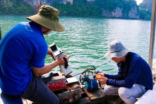 Các nhà khoa học của Trung tâm Vũ trụ Việt Nam (Viện Hàn lâm Khoa học và Công nghệ Việt Nam) phối hợp với Viện Vật lý địa cầu Ba Lan (Viện Hàn lâm Khoa học Ba Lan) xây dựng thành công hệ thống giám sát định kỳ, tự động chất lượng nước biển - nước lợ tại Vịnh Hạ Long và Cửa Lục.