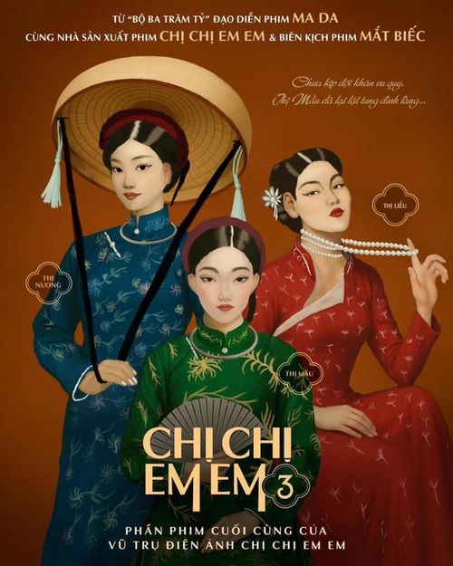 Ngoài Kỳ Duyên trong vai Thị Mầu, dàn nhân vật còn lại của Chị Chị Em Em 3 vẫn được giữ bí mật.