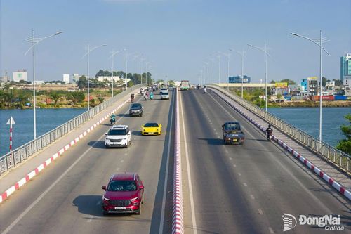 Cầu An Hảo - một điểm nhấn của đô thị Đồng Nai. Ảnh: Công Nghĩa
