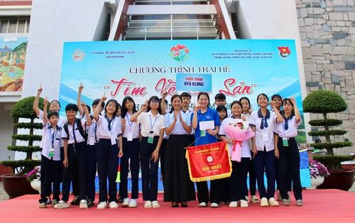 Tiểu trại Kpă Klơng (phường Diên Hồng) xuất sắc giành giải nhất toàn đoàn. Ảnh: Minh Chí 
