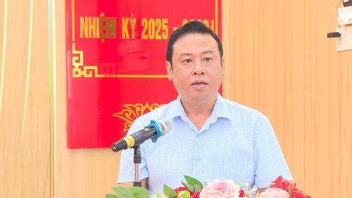 Bí thư Đảng ủy Phường 3 Bảo Lộc Nguyễn Minh Châu phát động lễ ra quân