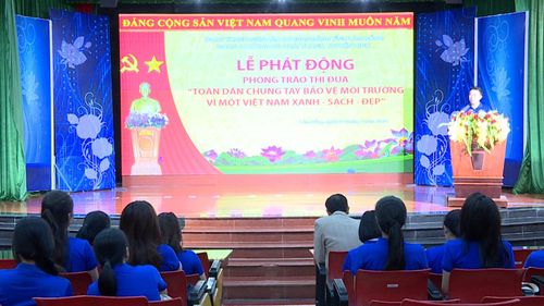 Đoàn Cơ sở Báo và Phát thanh, Truyền hình Lâm Đồng tổ chức Lễ phát động phong trào thi đua "Toàn dân chung tay bảo vệ môi trường, vì một Việt Nam xanh - sạch - đẹp”