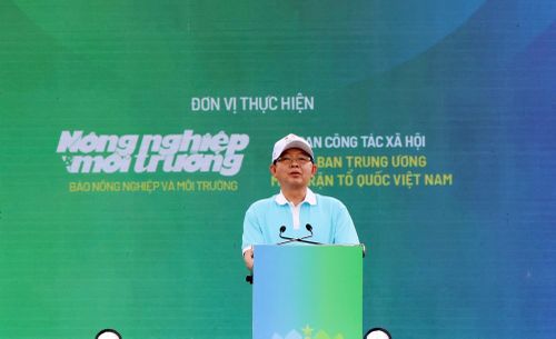 Phó Thủ tướng Chính phủ Hồ Quốc Dũng phát động hưởng ứng Ngày Môi trường thế giới, Ngày Đại dương thế giới, Tháng hành động vì môi trường và Tuần lễ Biển và Hải đảo Việt Nam năm 2026 - Ảnh: VGP/Gia Huy
