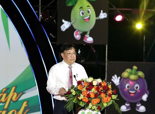 Ông Phạm Thành Ngại, Chủ tịch UBND tỉnh Đồng Tháp phát biểu tại lễ khai mạc.