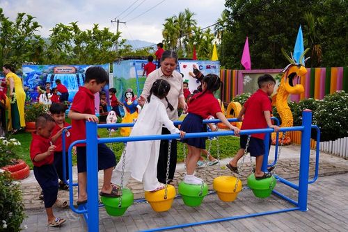 Vườn cổ tích tại trường mẫu giáo Họa Mi