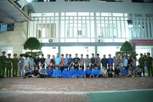 Các đối tượng liên quan đến vụ án ma túy bị bắt giữ.
