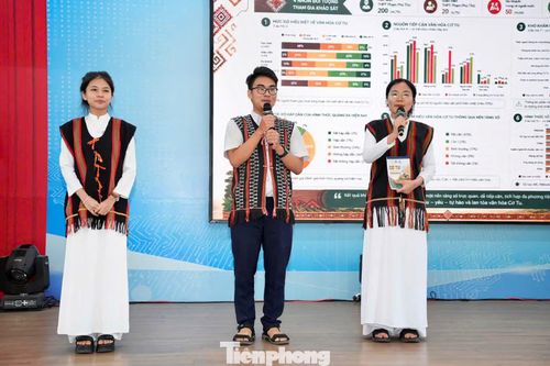  Nhóm mang đến các sản phẩm số gồm: website “Lưu âm Cơ Tu” giới thiệu âm nhạc và văn hóa Cơ Tu, các trò chơi tương tác giúp học sinh tìm hiểu văn hóa Cơ Tu, số hóa và lưu trữ các tư liệu âm nhạc truyền thống Cơ Tu. Thông qua dự án công nghệ số này, nhóm kỳ vọng nâng cao nhận thức của thế hệ trẻ về gìn giữ di sản văn hóa dân tộc, đồng thời, tạo cầu nối giao lưu văn hóa giữa học sinh người Cơ Tu và người Kinh. 