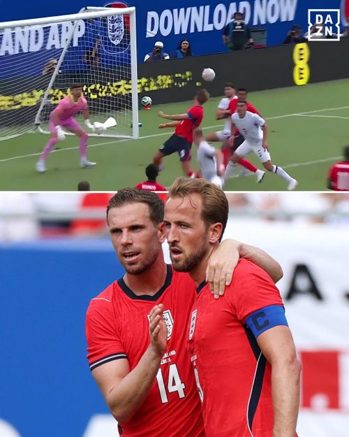 Nhưng phài chờ đến cuối hiệp 1, Harry Kane mới khai thông bế tắc với pha đánh đầu hiểm hóc