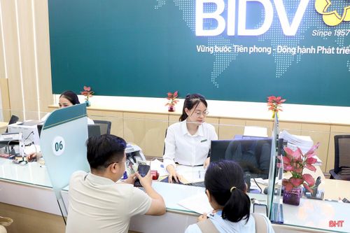 BIDV Hà Tĩnh đang tích cực triển khai nhiều giải pháp giảm lãi suất nhằm đồng hành, hỗ trợ doanh nghiệp, người dân.