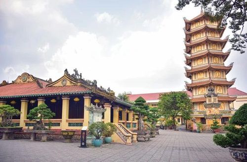Tổ đình Hội Khánh - ngôi cổ tự mang đậm dấu ấn, văn hóa, lịch sử của vùng đất Thủ Dầu Một - Ảnh: Quảng Đạo/BGN