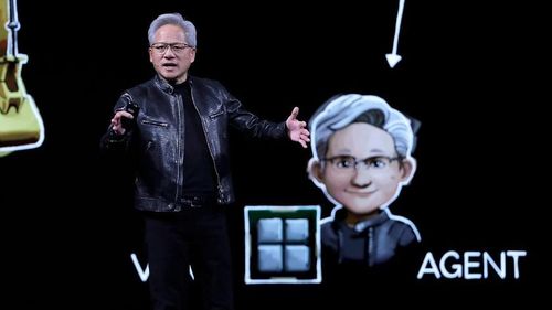 CEO của Nvidia, Jensen Huang, hé lộ "kỷ nguyên mới của PC" trong thời đại AI. Hình ảnh: EuroNews