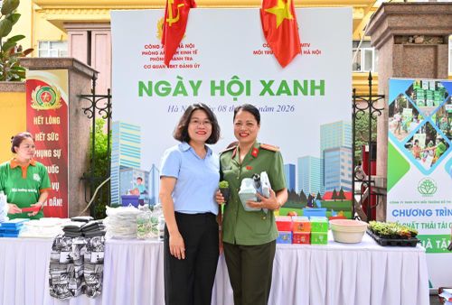 Các phần quà ý nghĩa được chuẩn bị để đổi cho người tham gia