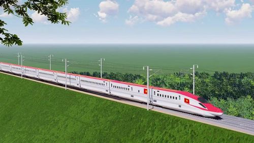 Dự án đường sắt tốc độ cao Bắc - Nam. Ảnh: BXD.