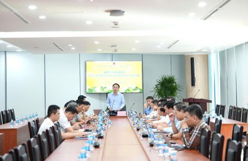 Điểm cầu tại Trung tâm điều hành sản xuất tại Quảng Ninh.