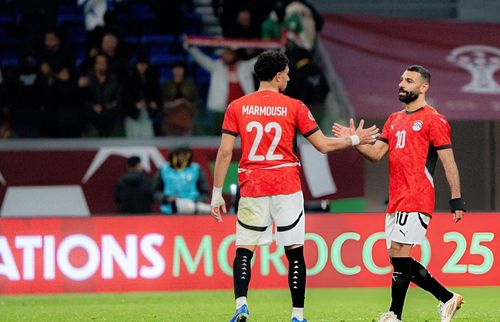 Sự kết hợp giữa Salah (số 10) và Marmoush mang đến sức mạnh đáng gờm cho hàng công Ai Cập. Ảnh: Getty Images