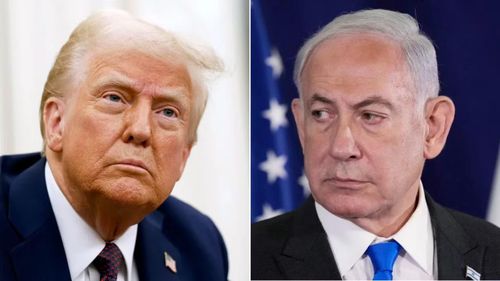 Tổng thống Mỹ Donald Trump kêu gọi phía Israel kiềm chế, không tấn công Iran. Ảnh minh họa Getty Images.