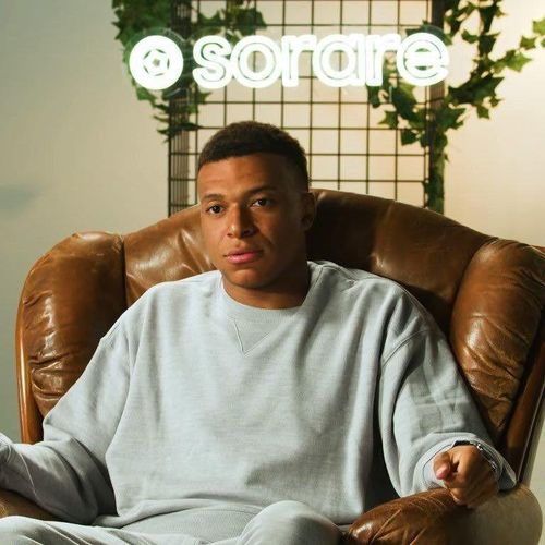 Mbappé trong cuộc phỏng vấn với Sorare. Ảnh: Sorare