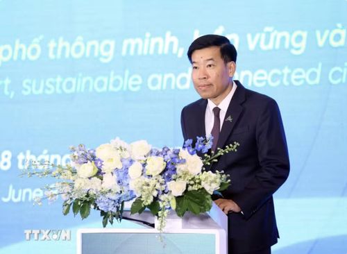 Thứ trưởng Ngoại giao Nguyễn Mạnh Cường. (Ảnh: TTXVN)