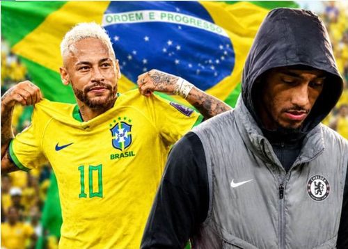 Việc HLV Ancelotti loại Joao Pedro đưa cầu thủ luôn tiềm ẩn chấn thương là Neymar dự World Cup. Ảnh:G.N