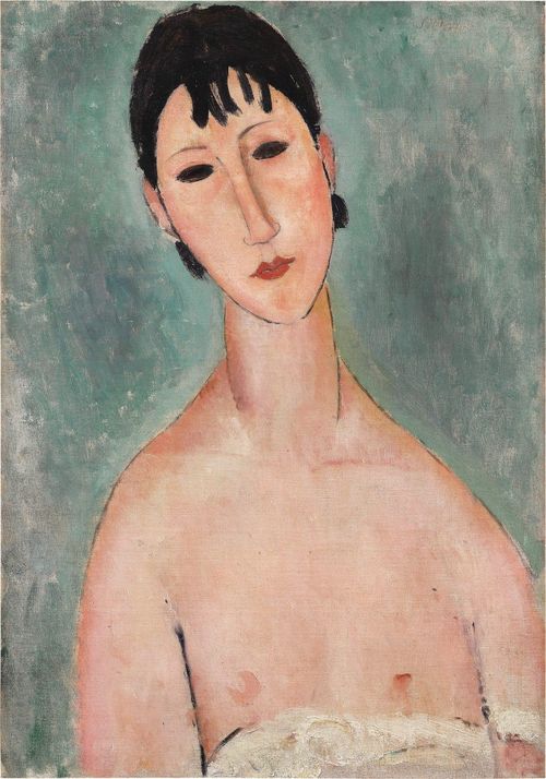 Bust of Elvira là tác phẩm giúp Sotheby's lập kỷ lục đấu giá mới dành cho Modigliani tại Paris năm 2025. Ảnh: Sotheby's.