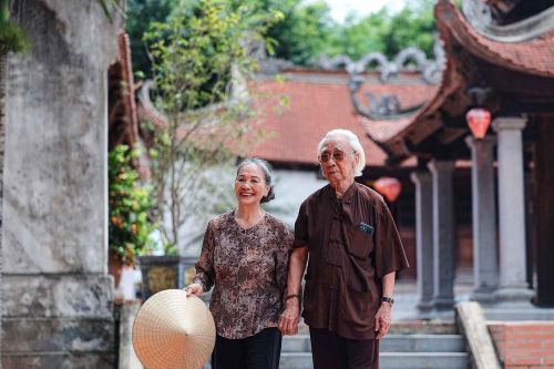 Nhịp sống bình dị của người dân làng Phúc Xá – Bắc Biên, nơi di sản vẫn hiện diện trong đời sống thường ngày của người dân. Ảnh: Phạm Tuấn Anh - TTXVN