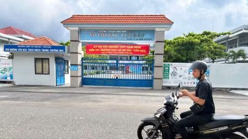 Điểm thi Trường trung học phổ thông Võ Thị Sáu, Đặc khu Côn Đảo, đã sẵn sàng cho kỳ thi tốt nghiệp.