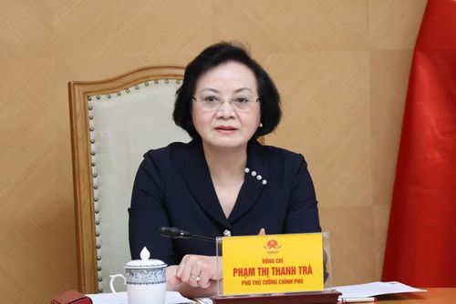  Phó Thủ tướng Phạm Thị Thanh Trà tại cuộc họp. Ảnh: VGP 