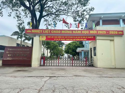 Điểm thi Trường THCS Thụy Hương, phường Chương Mỹ (Hà Nội)
