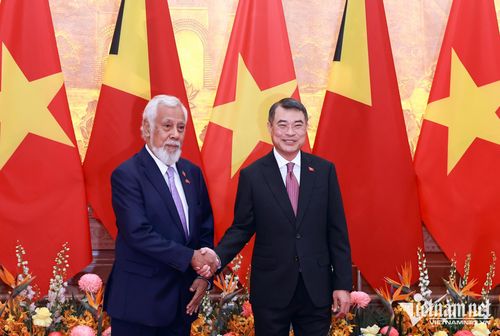 Thủ tướng Lê Minh Hưng và Thủ tướng Kay Rala Xanana Gusmão