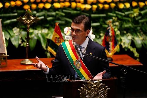 Tổng thống Bolivia Rodrigo Paz. Ảnh tư liệu: THX/TTXVN