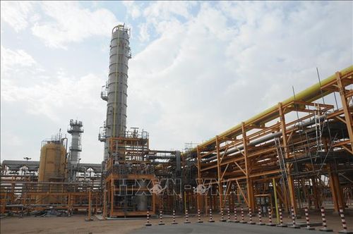 Dự án khí tự nhiên hóa lỏng ở Basra, Iraq. Ảnh: THX/TTXVN.