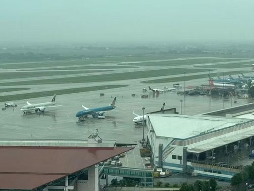 Cảng hàng không quốc tế Nội Bài. Ảnh: Bộ Xây dựng.