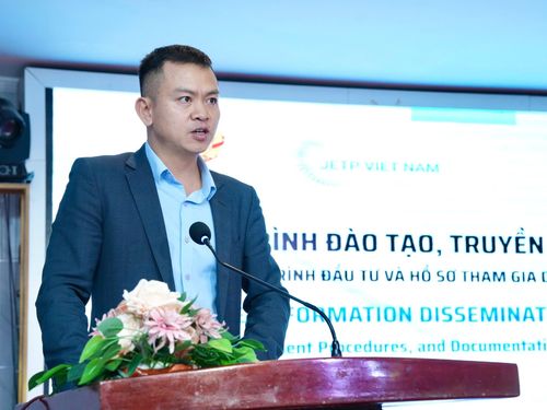 Ông Đỗ Đức Tưởng, chuyên gia phát triển dự án năng lượng JETP