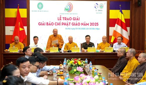 Đại diện Ban tổ chức đánh giá chất lượng Giải Báo chí Phật giáo năm 2025