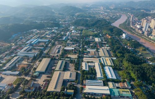 Khu công nghiệp được đầu tư bài bản, hiện đại.