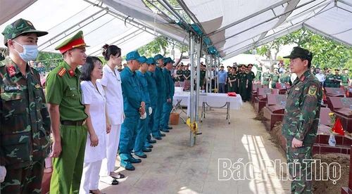 Quán triệt, triển khai nhiệm vụ đối với các lực lượng, thành phần tham gia tổ lấy mẫu.