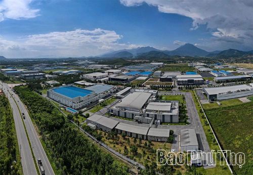 KCN Bá Thiện II được đầu tư đồng bộ về hạ tầng, máy móc, diện tích cây xanh cơ bản bảo đảm theo quy hoạch, góp phần cải thiện cảnh quan và tạo môi trường sản xuất thân thiện.