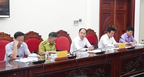 Đại biểu tham dự buổi làm việc - Ảnh: Q.V