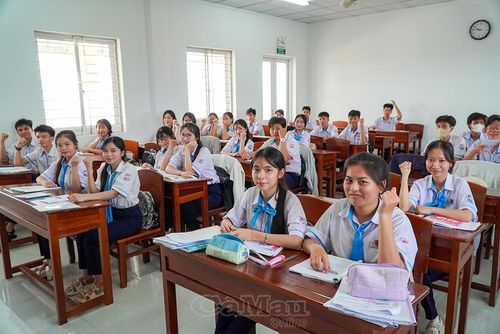 Gần 19.700 thí sinh tỉnh Cà Mau chuẩn bị bước vào Kỳ thi tốt nghiệp THPT năm 2026 với tâm thế tự tin, quyết tâm. Ảnh: TRÚC LINH