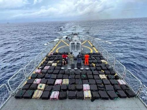 Hải quân Mexico thu giữ lô hàng nghi là chất Cocaine