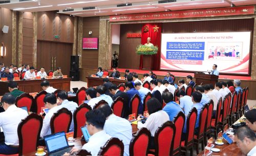 Quang cảnh hội nghị. Ảnh: Quang Thái