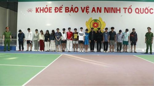 Những đối tượng bị bắt giữ.