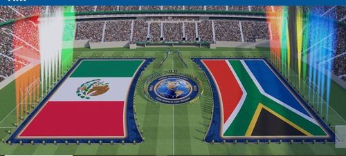 Trận đấu khai mạc giữa Mexico và Nam Phi sẽ diễn ra lúc 2h ngày 12.6. Ảnh: FIFA