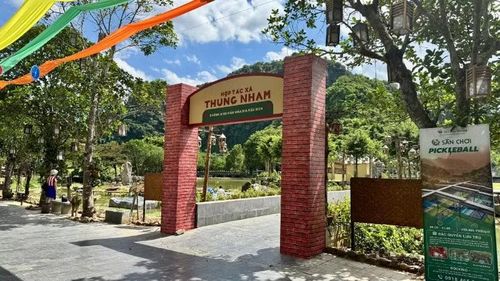 Các phân khu cho chương trình tại Thung Nham đang dần được hoàn tất.