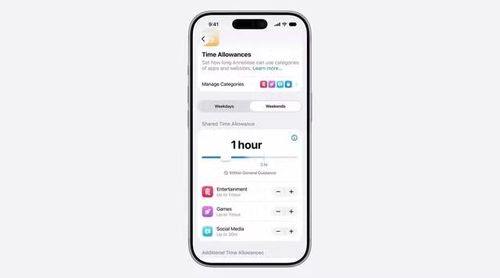 Apple cũng mở rộng khả năng kiểm soát liên lạc bằng cách cho phép phụ huynh quản lý danh sách người mà trẻ được phép kết nối, đồng thời yêu cầu xin phép trước khi thêm liên hệ mới nhằm giảm thiểu nguy cơ tiếp xúc với người lạ trên môi trường trực tuyến.