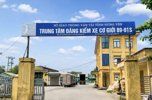 Trạm đăng kiểm xe cơ giới 89.01S do Sở Xây dựng quản lý, là 1 trong 15 cơ sở nhà, đất được thanh tra.