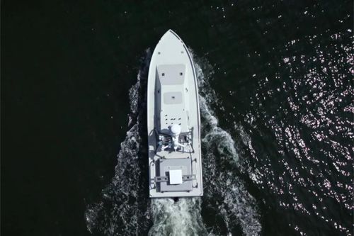 Toàn cảnh USV Corsair. Ảnh: Saronic