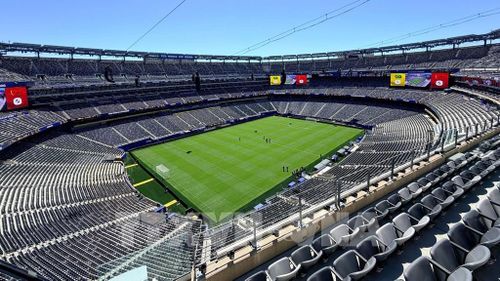 Sân vận động MetLife, nơi đăng cai 8 trận đấu, trong đó có trận Chung kết World Cup 2026. Ảnh: Thanh Tuấn - Phóng viên TTXVN tại Mỹ