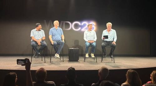 Apple vừa công bố loạt bước tiến mới trong lĩnh vực trí tuệ nhân tạo tại WWDC được tổ chức ở Cupertino, California. Ảnh: CNBC