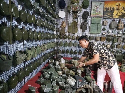 Hiện nay, Bảo tàng của anh Thập đang lưu giữ hơn 2.000 kỷ vật thời chiến.